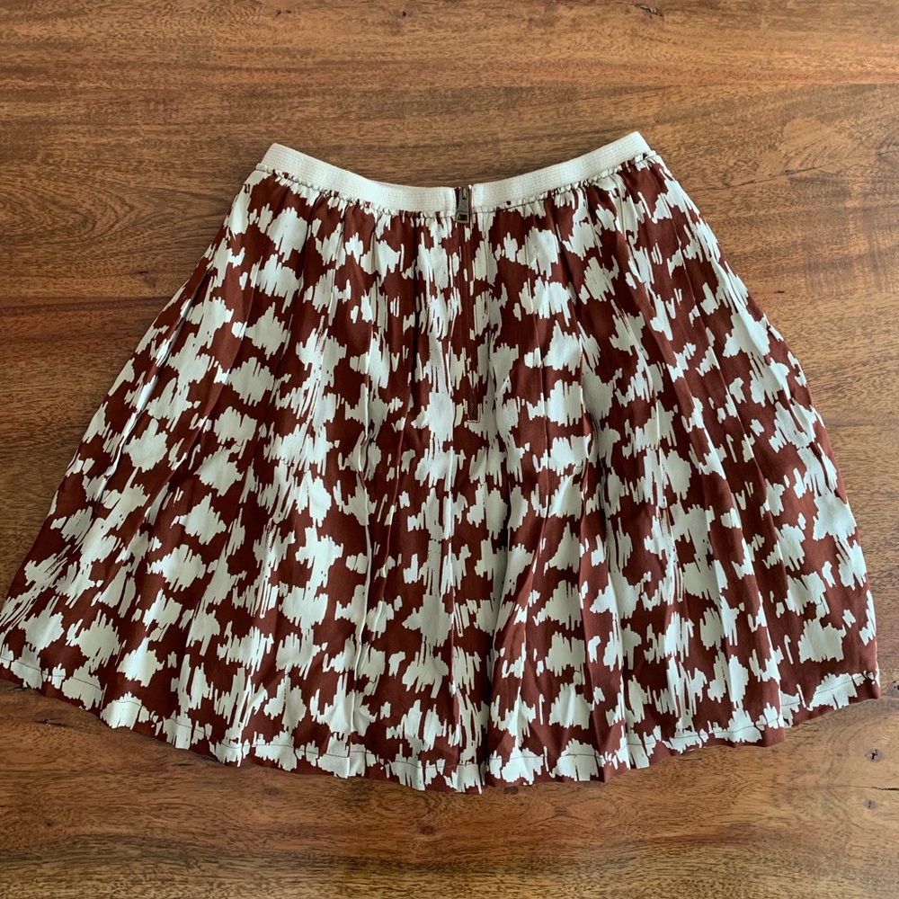 Burberry Brit Silk Brown Skirt - Picture 4 of 7